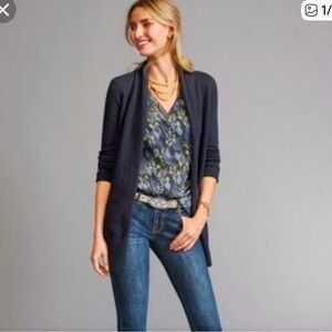 CAbi #3360 Victoria Navy Blue Cardigan Sweater